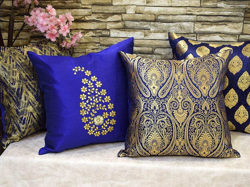 Exuberant & Luxurious Assorted Indian Cushion Covers