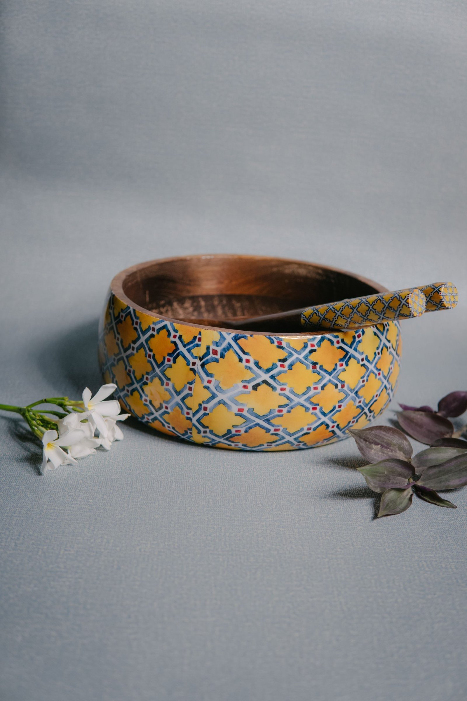 Wooden Artistic Moroccan Filigree - Multipurpose Serving Bowl