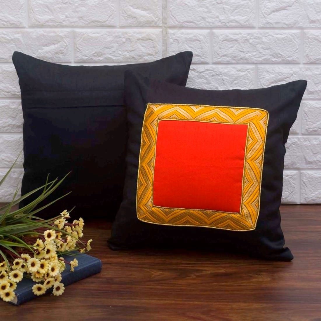 Multicolor Abstract Cushion Covers - Image 3