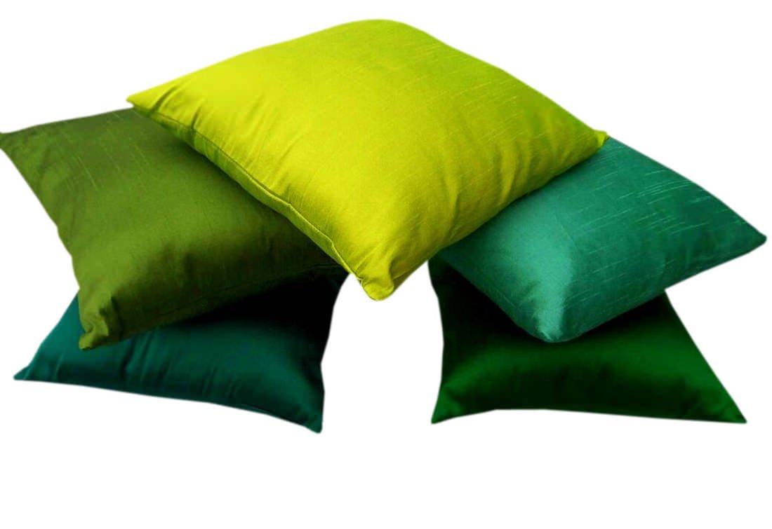 Go Green 5 Shades of Green cushion covers - Image 6