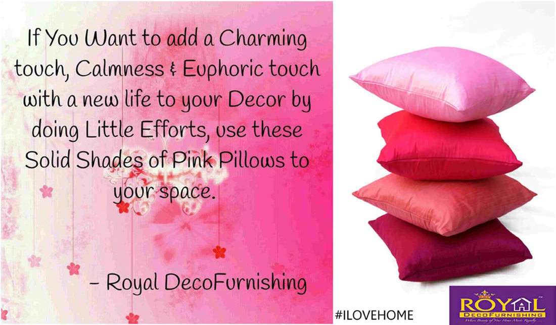 Go Pink 4 Different Shades Pink Cushion Covers - Image 3