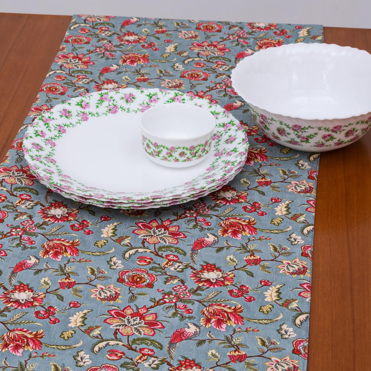 Gul-Bagh Cotton Printed Table Runner - Image 3