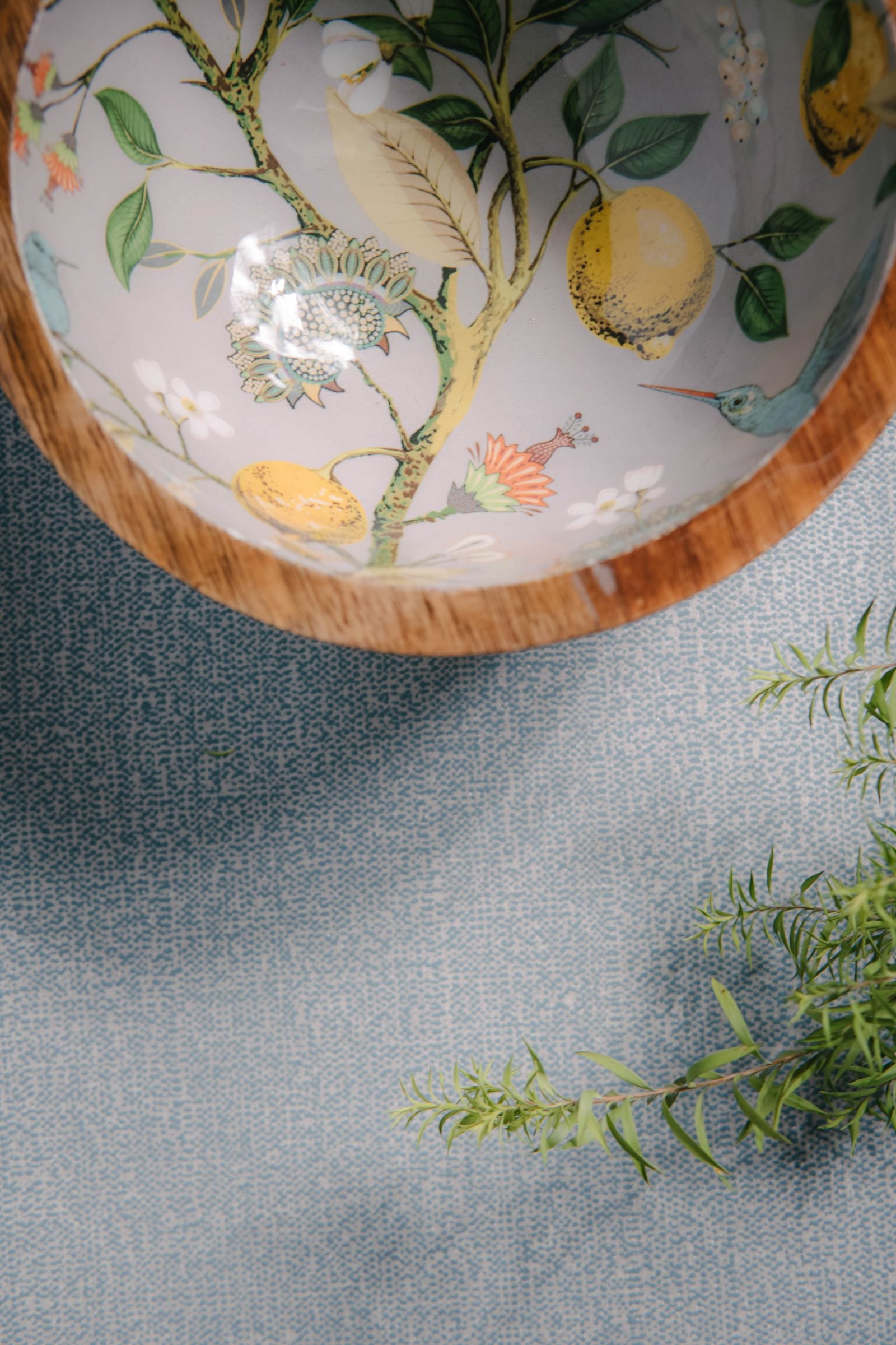 Wooden Artistic Humming Bird - Bowl Set - Image 3