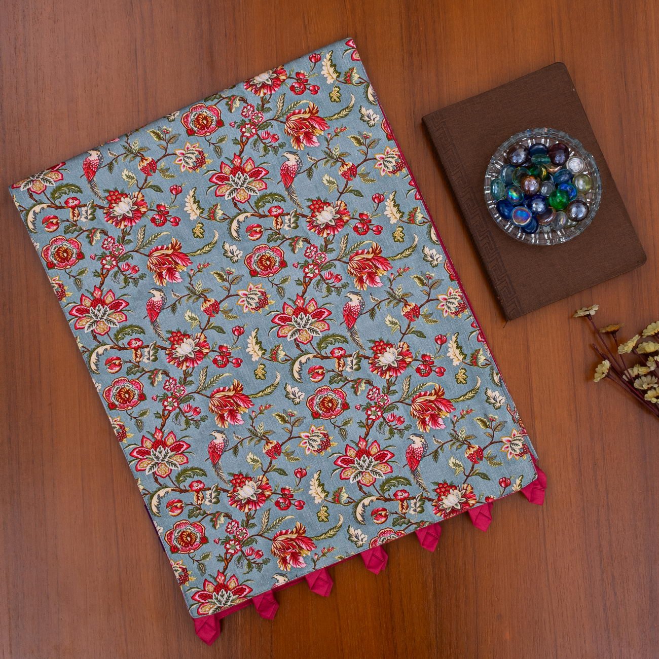 Gul-Bagh Cotton Printed Table Runner - Image 4