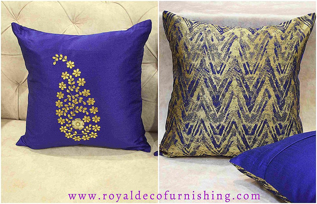 Exuberant & Luxurious Assorted Indian Cushion Covers - Image 5