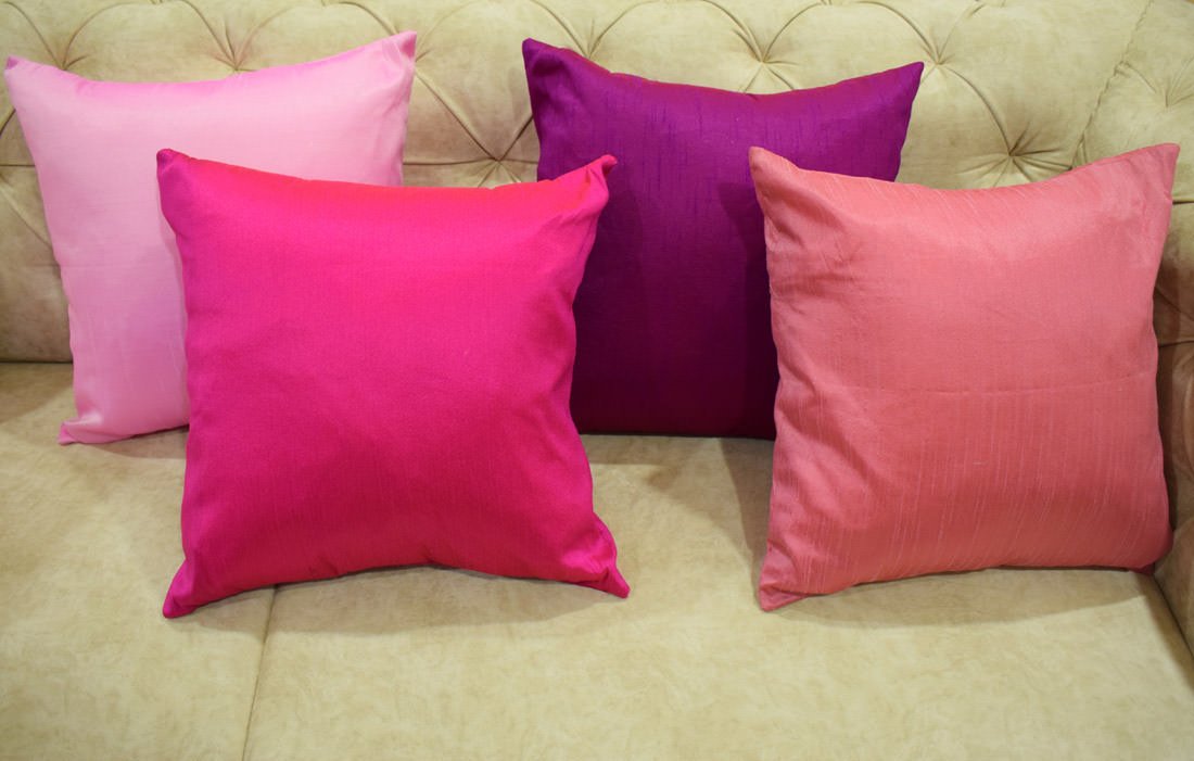 Go Pink 4 Different Shades Pink Cushion Covers - Image 5