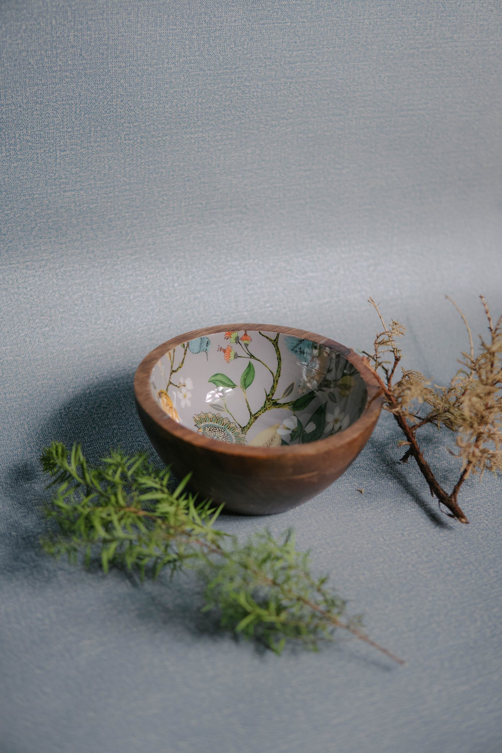 Wooden Artistic Humming Bird - Bowl Set - Image 5