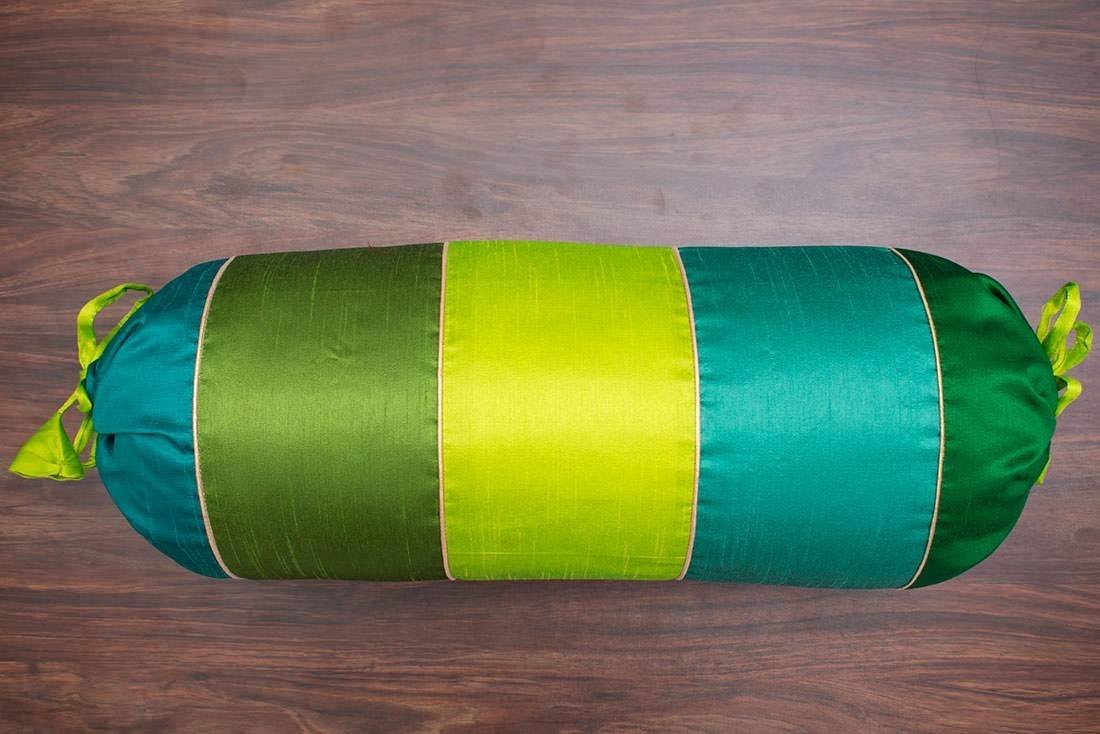 Go Green 5 Shades of Green Designer Bolster Covers - Image 6