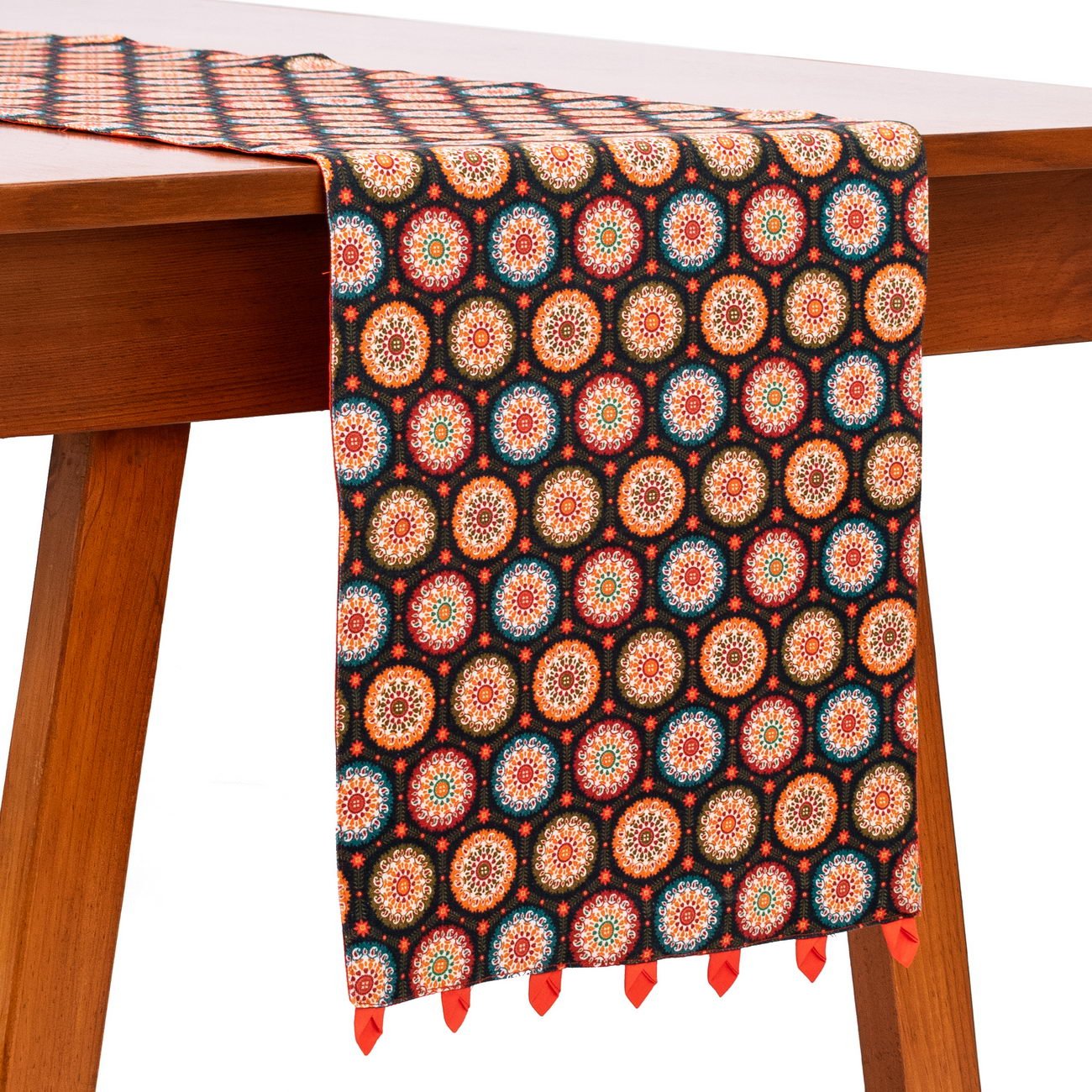 Bohemian Cotton Printed Table Runner - Image 2