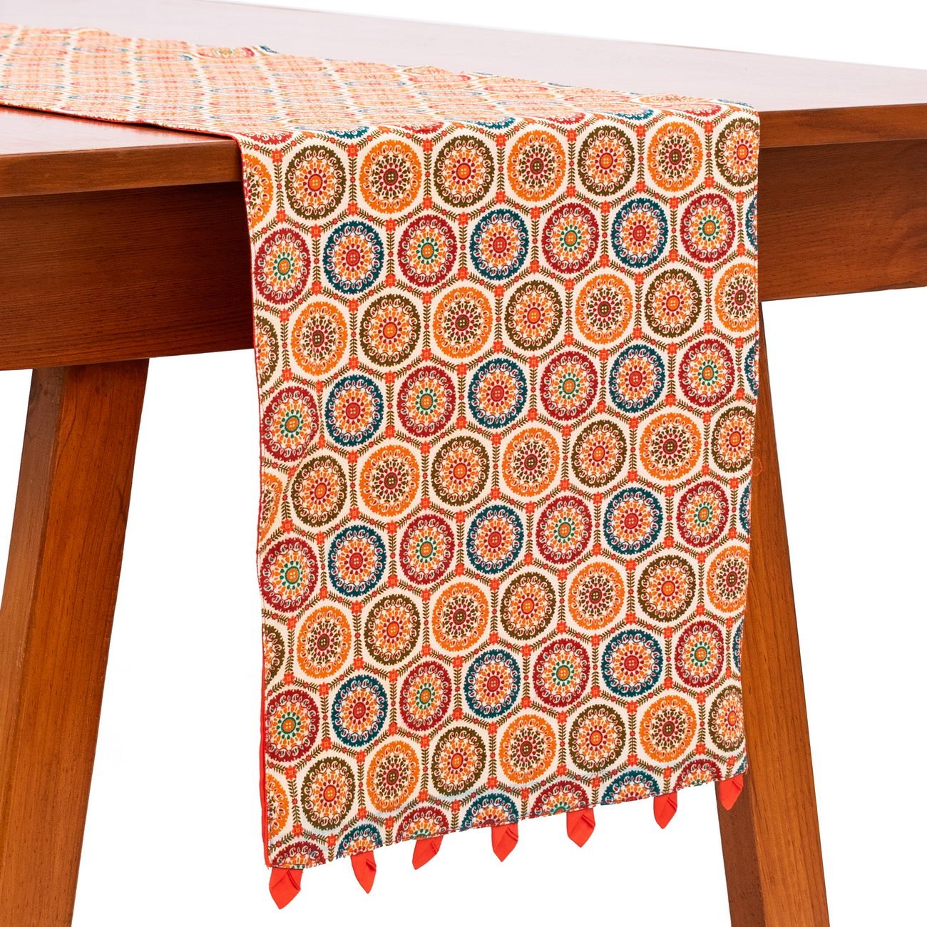 Bohemian Cotton Printed Table Runner - Image 2