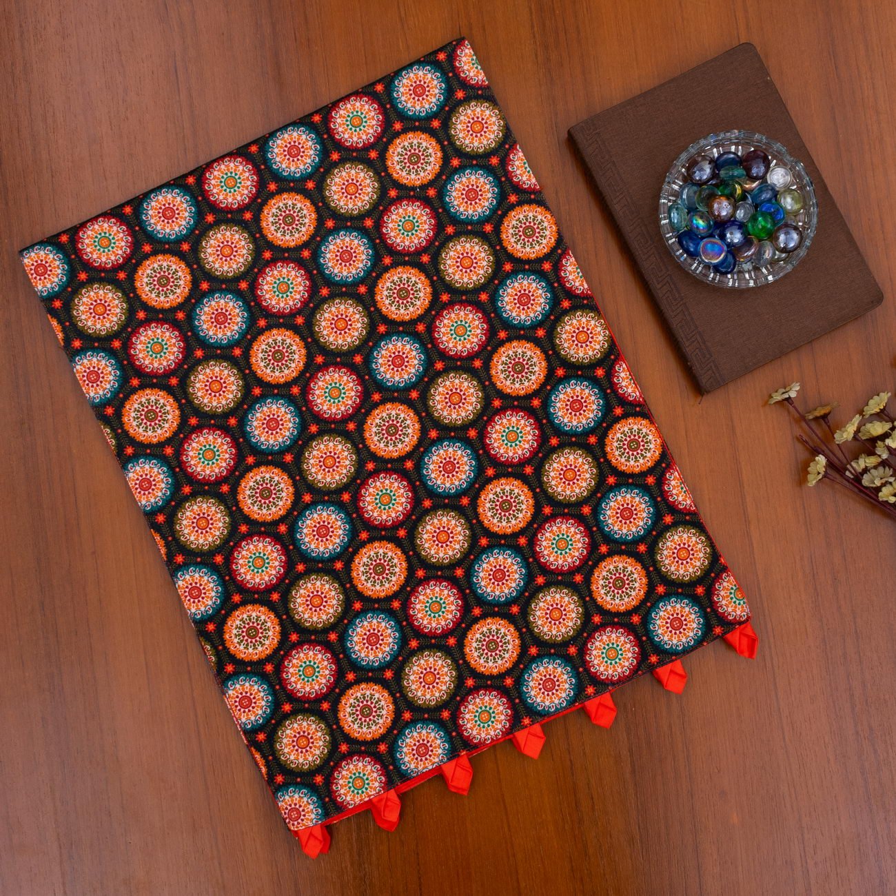 Bohemian Cotton Printed Table Runner - Image 4