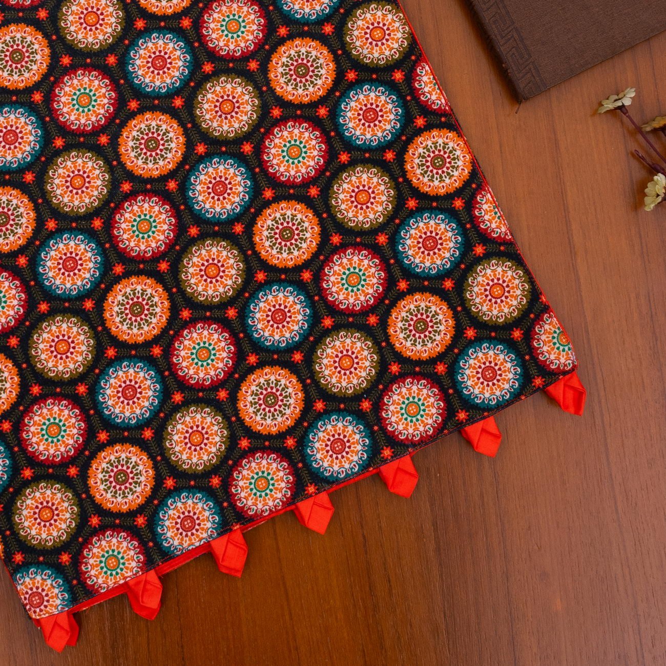 Bohemian Cotton Printed Table Runner - Image 6