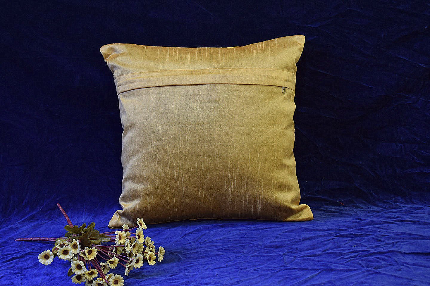 Jashan-E-Mehrang Cushion Covers Combo (Coral, Wine, Orange) - Image 6