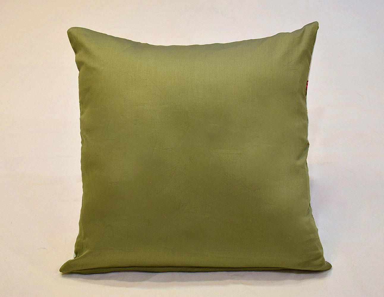 Valley of Flowers Cotton Printed Cushion Cover (Square) - Image 2