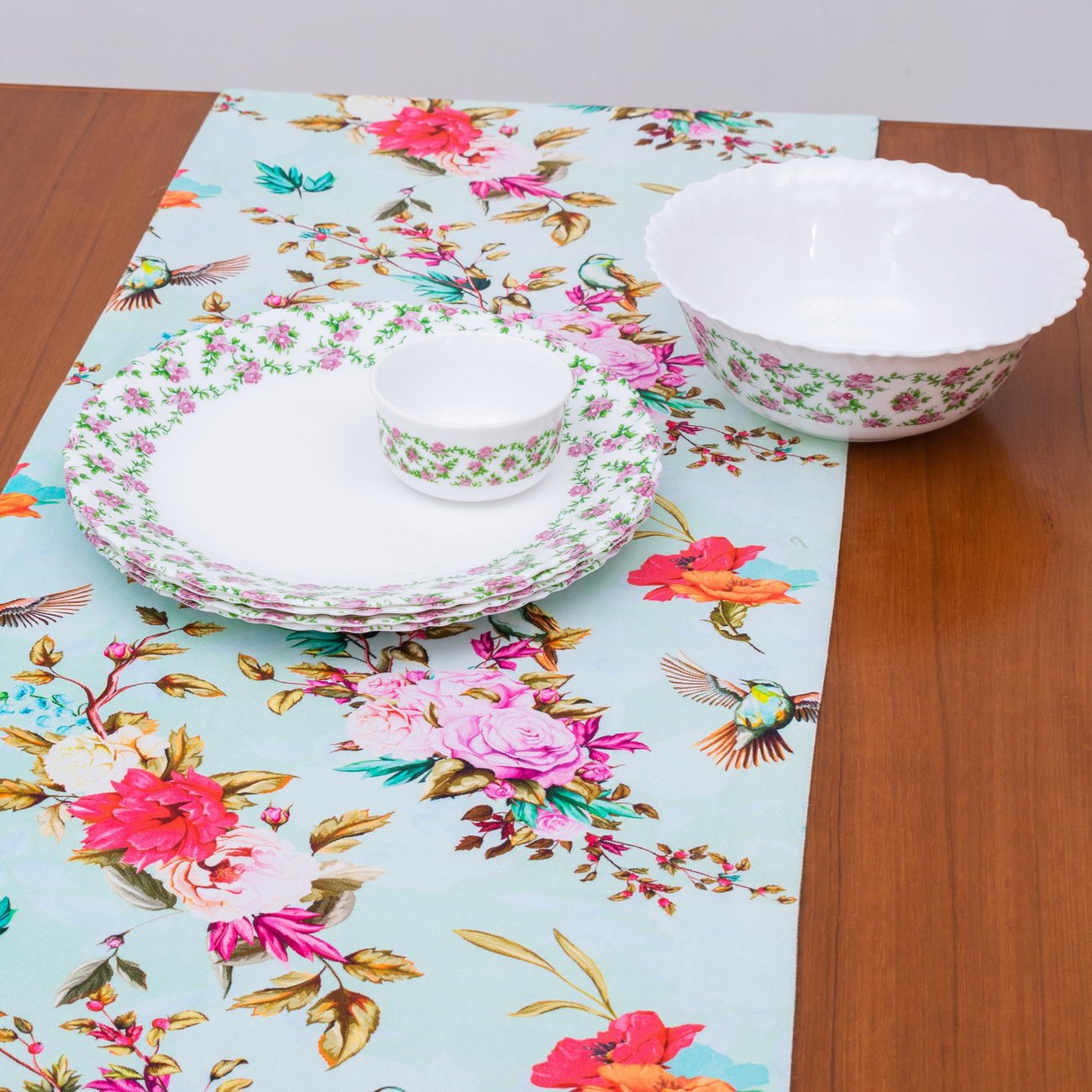 Gul-Bahaar Cotton Printed Table Runner - Image 3