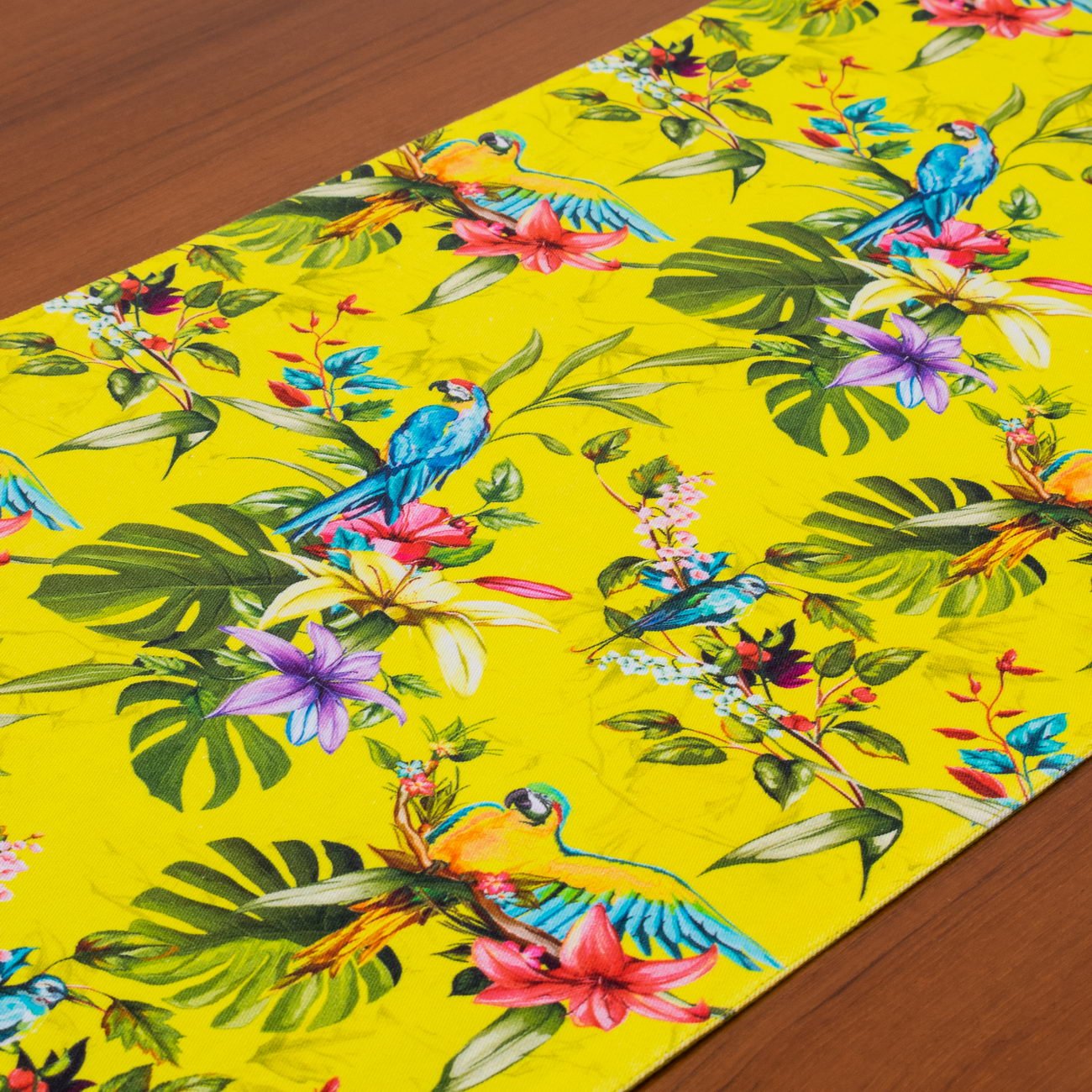 Sunheri Bird Land Cotton Printed Table Runner - Image 5