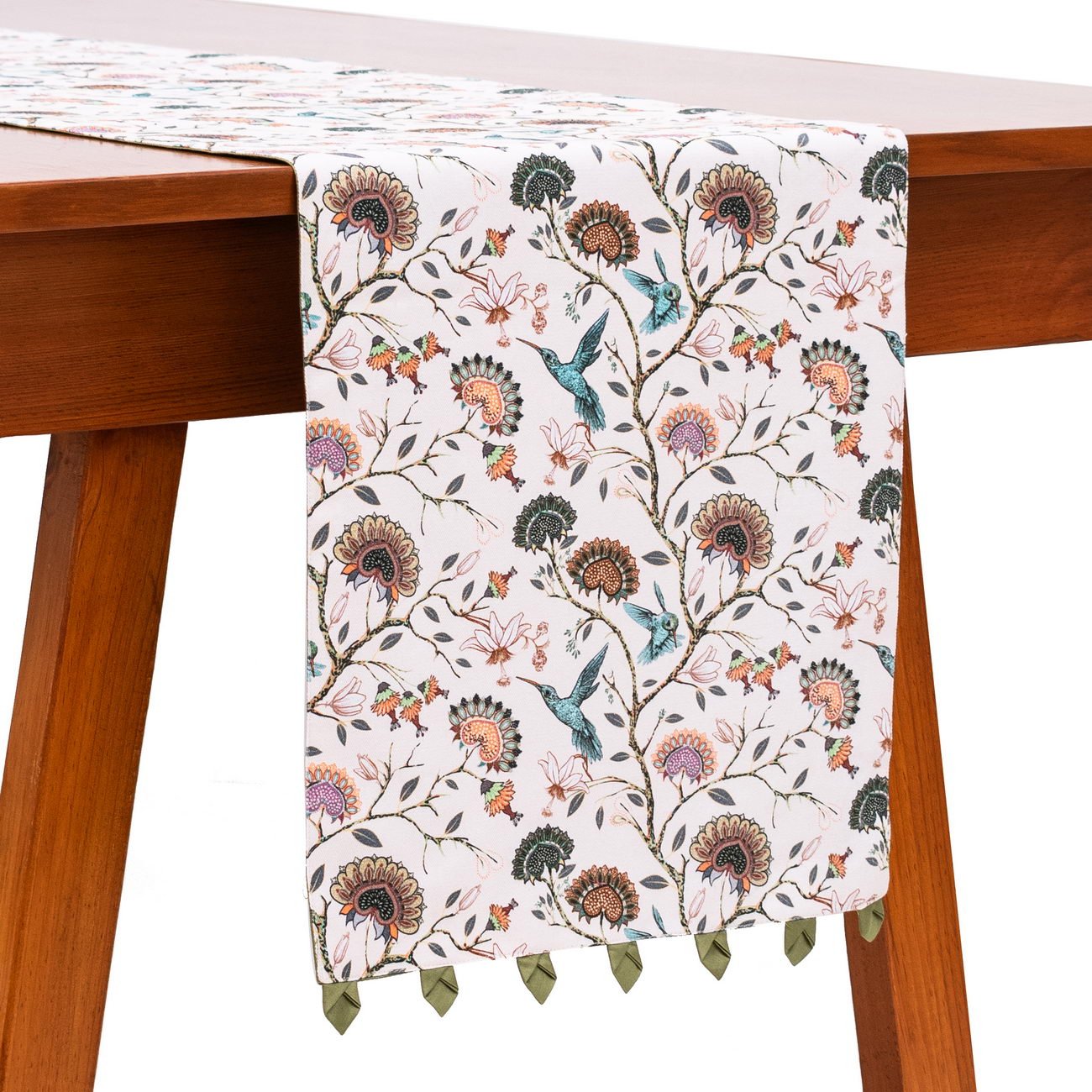 Valley of Flowers Cotton Printed Table Runner - Image 2