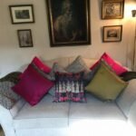 Plain Solid Superlative Dark Magenta Cushion Covers photo review