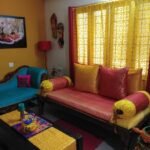 MUGHAL BANARASI Brocade Cushion Covers (Red & Golden) photo review