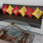 Sunshine Yellow & Golden Paisley Gota Patti Hand Embroidery photo review