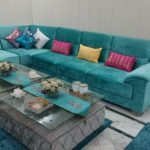 Baag-e-Bahaar Sunshine Yellow Rectangular Cushion Covers photo review