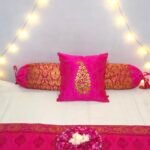 Magenta & Golden Paisley Gota Patti Hand Embroidery photo review