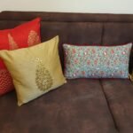 Beige & Golden Paisley Gota Patti Hand Embroidery photo review