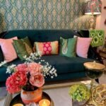 Olive Green & Golden Paisley Gota Patti Hand Embroidery photo review