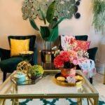 MUGHAL BANARASI Brocade Cushion Covers Combo (Bougainvillea Pink & Yellow) photo review