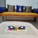 Classic Jamawar Blue Bolster Covers photo review