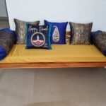 Classic Jamawar Blue Bolster Covers photo review