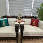 Wine & Golden Paisley Gota Patti Hand Embroidery photo review