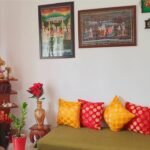 Mandala Brocade Silk Cushion Covers Combo (Red & Yellow) photo review