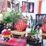 Mandala Brocade Silk Cushion Covers Combo (Red & Yellow) photo review