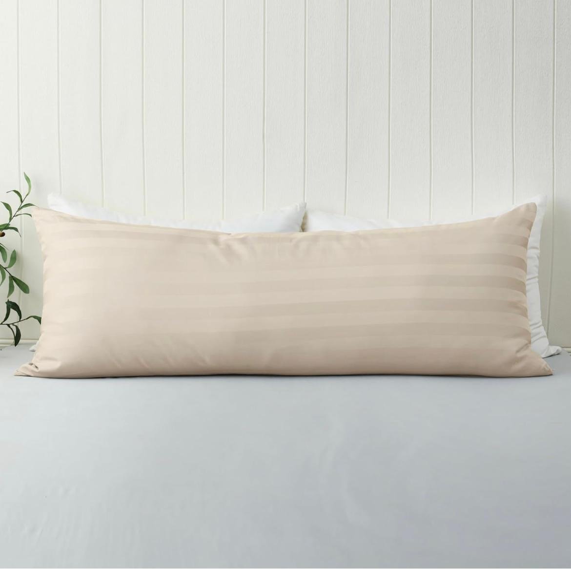 Ivory Premium Quality Extra Long Body Rectangular Cotton Pillow Cover